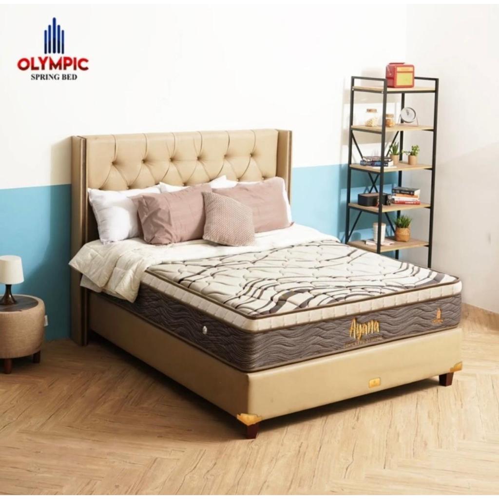 FULL SET Kasur Springbed AYANA by OLYMPIC | FREE ONGKIR* | DIPAN DIVAN SET 90 / 100/ 120 / 160 / 180