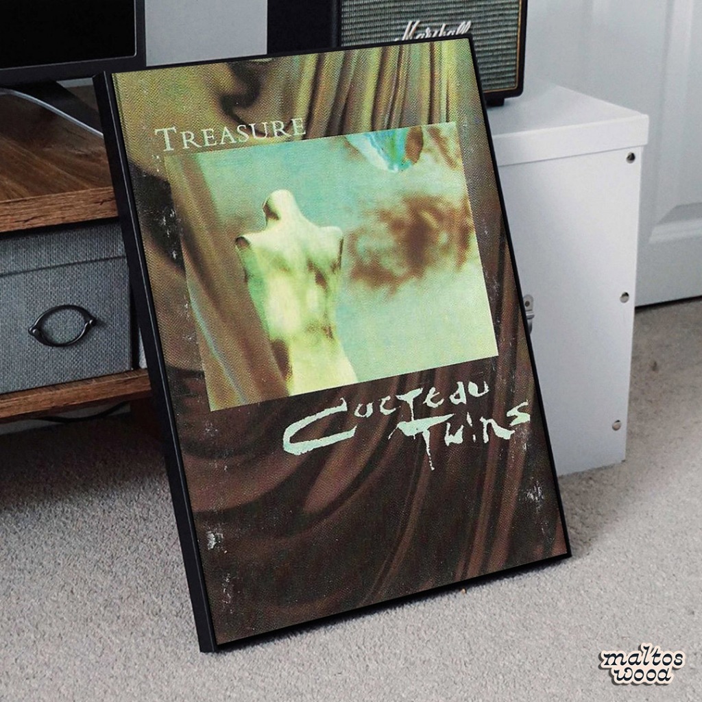 Poster Cocteau Twins + Frame