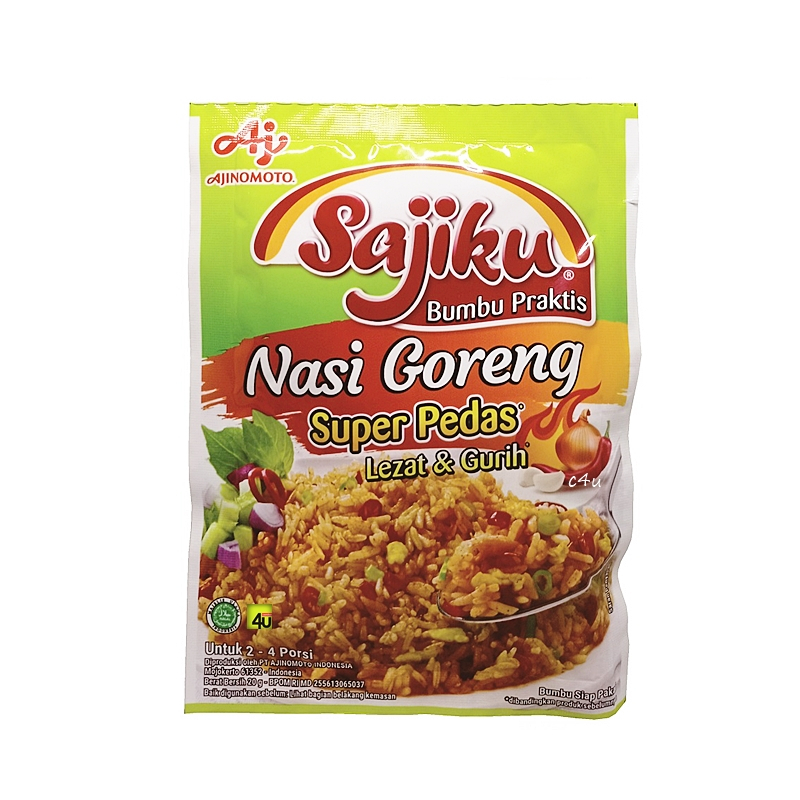 

Sajiku Bumbu Praktis Nasi Goreng Super Pedas 20gr (5pcs)