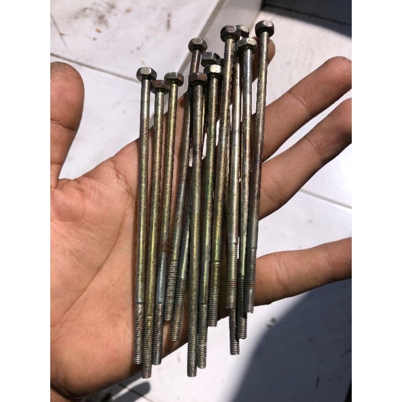 baut panjang sperpart  pompa air shimizu oryginal type 121/122/125/126/128/130/135/138