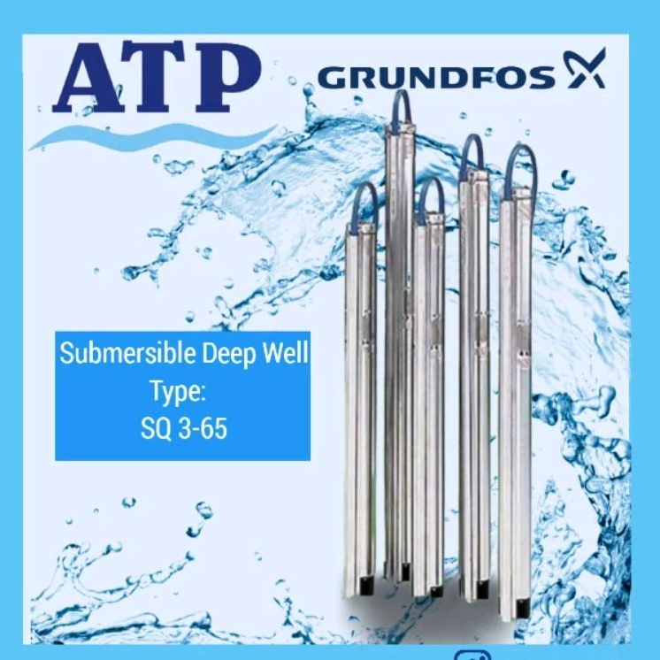 Grundfos Submersible Deep well Pompa Satelit Pompa Submersible Deep Well SQ 3-65