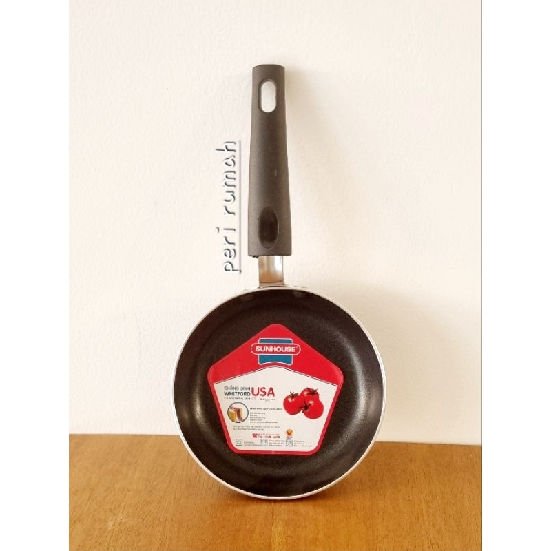Wajan Teflon 15cm Sunhouse Kuali Frypan 15cm Sunhouse
