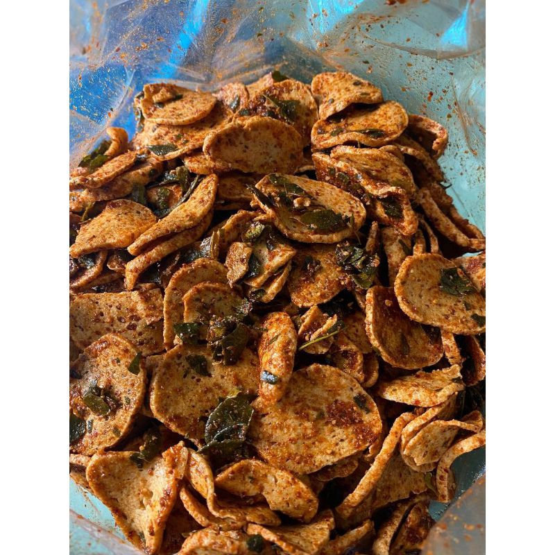 

Basreng koin 1kg pedas daun jeruk