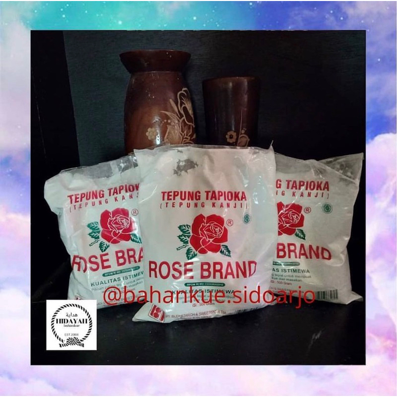 

Tepung Tapioka Rose Brand 500gr