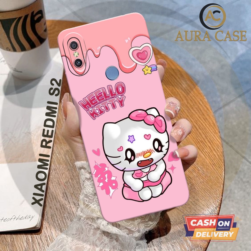 AURA CASE - Softcase XIAOMI REDMI S2 - CARTOON Case - Case XIAOMI REDMI S2 - Casing Hp XIAOMI REDMI 