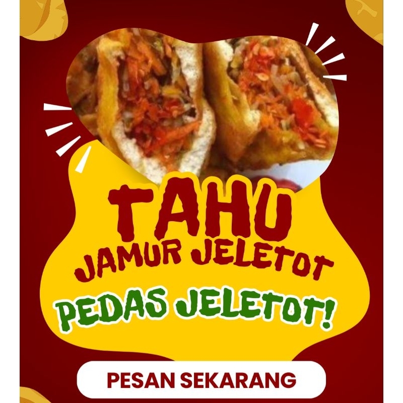 

TAHU ISI TAHU JAMUR PEDAS JELETOT