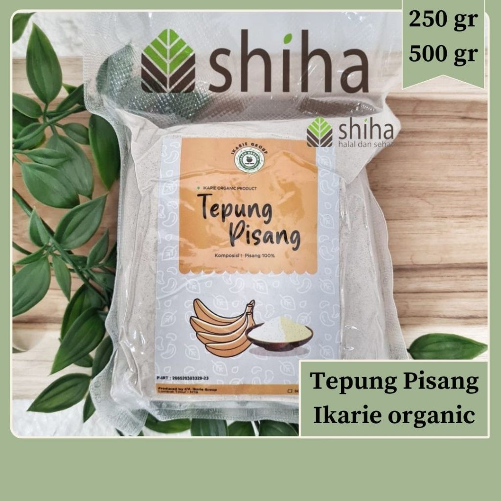 

Tepung Pisang 500gr Ikarie Organic
