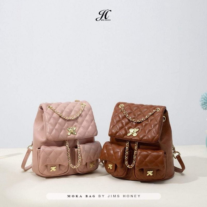 JIMS HONEY TAS GENDONG WANITA MOKA BAGPACK