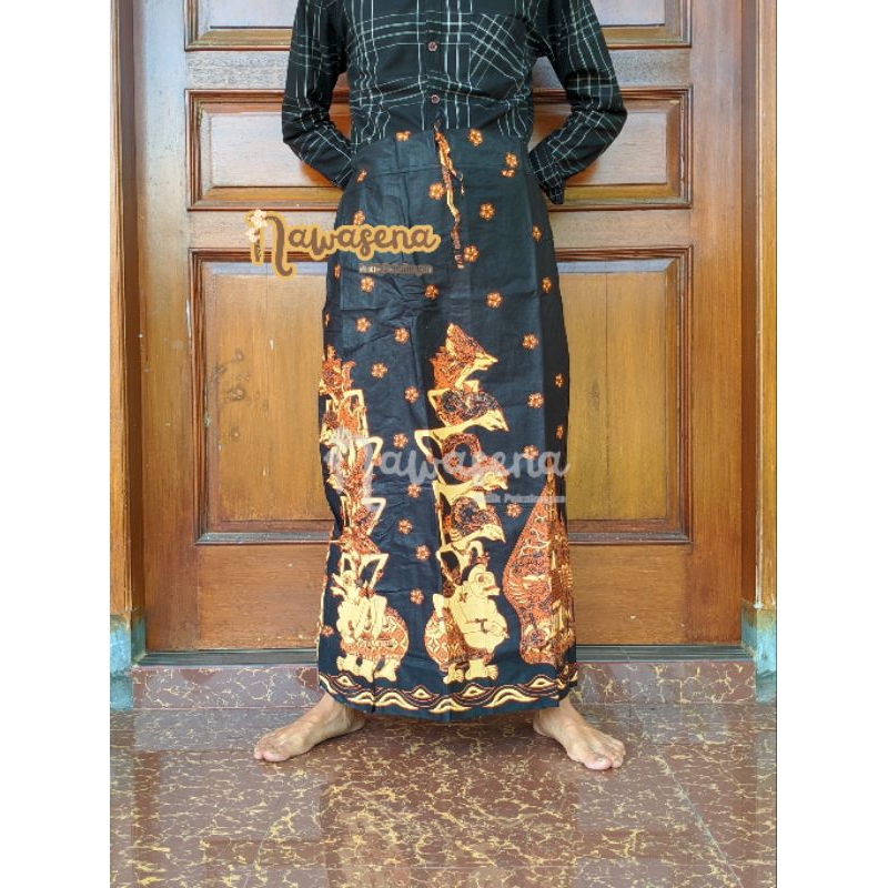 Sarung celana batik dewasa motif wayang gendong
