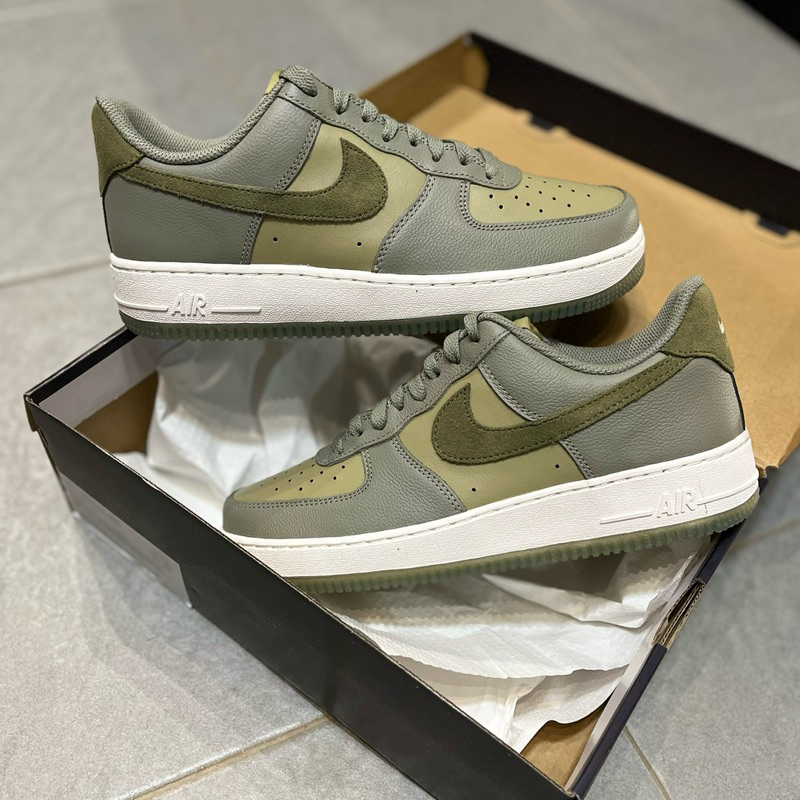 NIKE AIR FORCE 1 LOW DARK STUCCO MEDIUM OLIVE ORIGINAL FJ4170 002