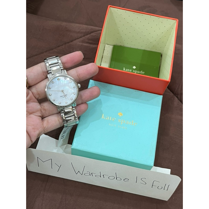 jam tangan stainless steel KATE SPADE original 100%