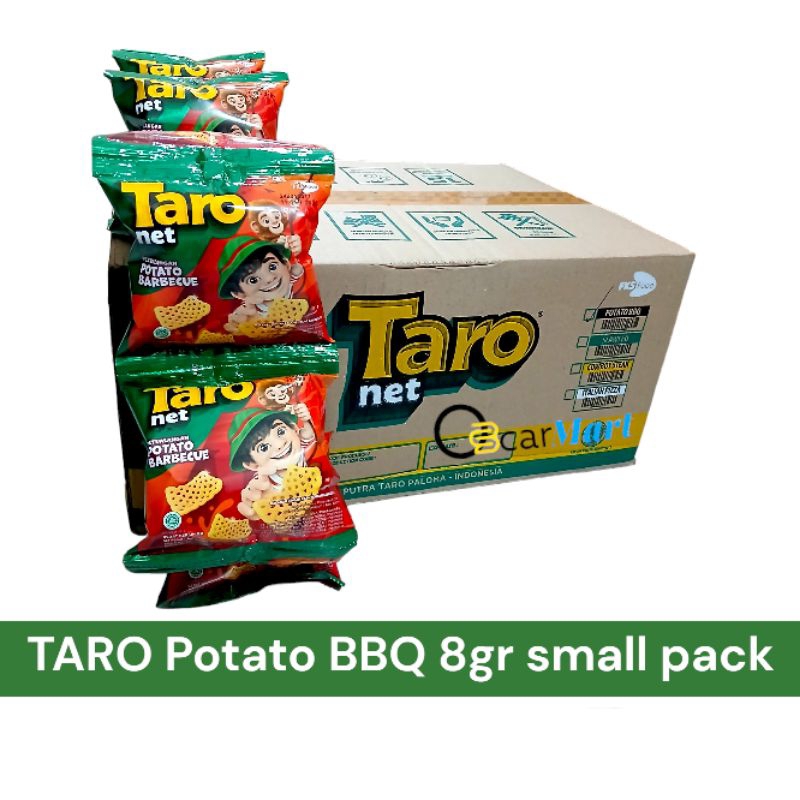 

TARO POTATO BBQ 1 Dus isi 60 bungkus 8gr Orins