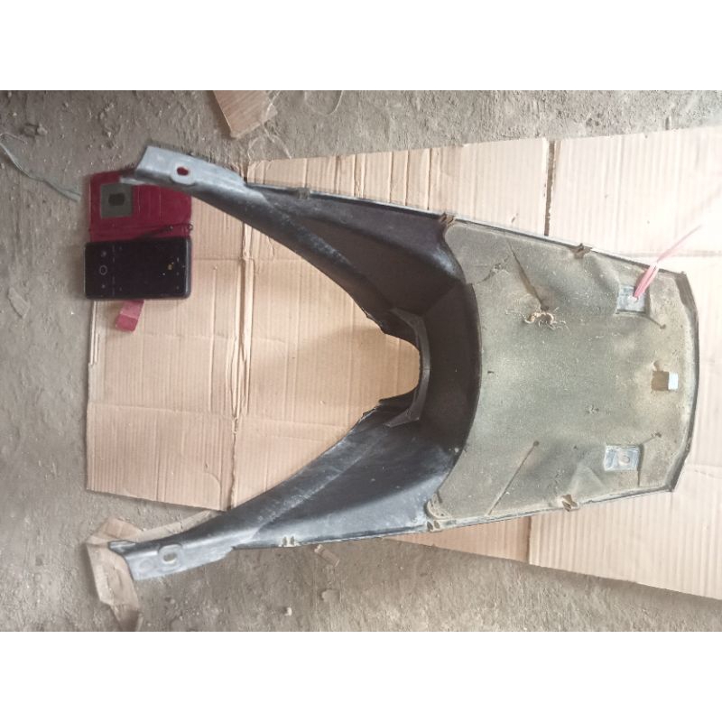 dek mesin penutup. mesin Yamaha X-Ride original cabutan