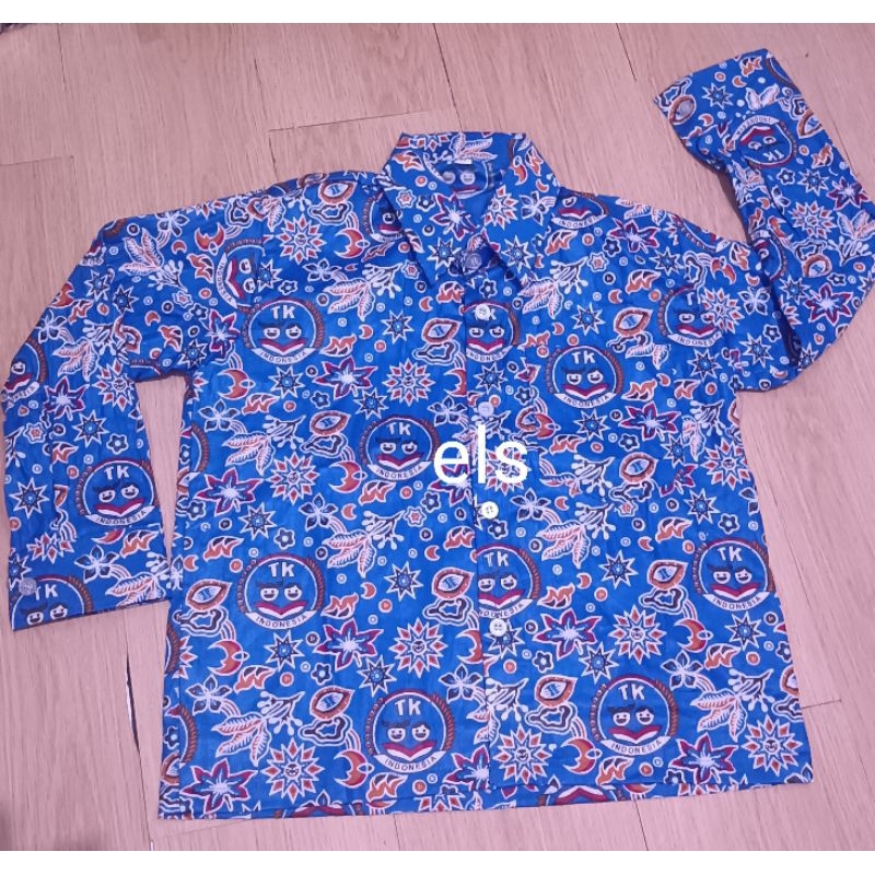 SERAGAM BATIK TK NASIONAL ( TK INDONESIA)