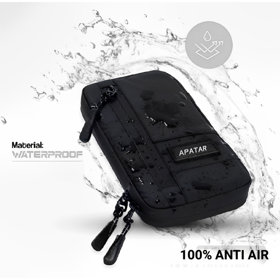 APATAR - Tas Selempang Pria Tas Hp Dompet Waterproof - Tas Slingbag Kecil
