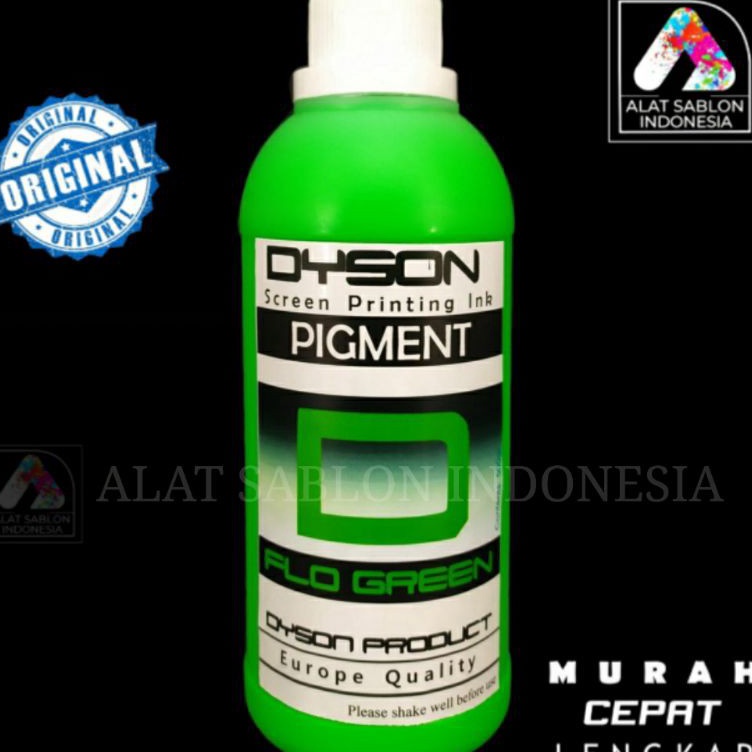 

BIANG WARNA SABLON HIJAU STABILO PIGMEN FLO GREEN DYSON 5GR KODE B7D5