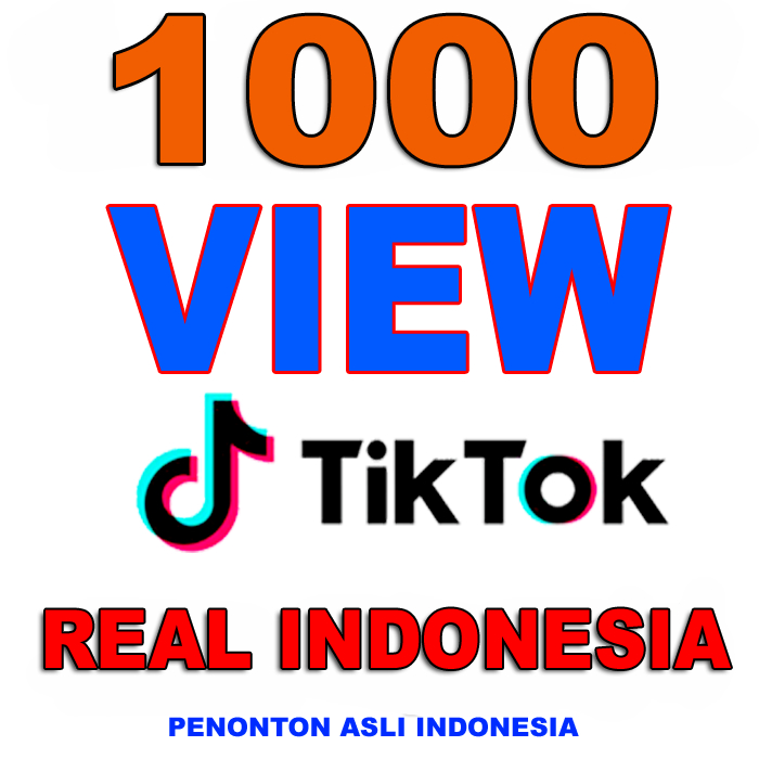 View tiktok real penonon indo