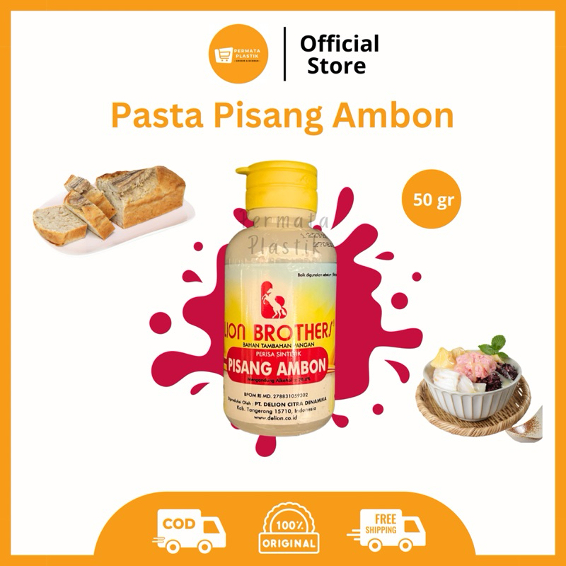 

Pasta Perisa Makanan dan Minuman Pisang Ambon