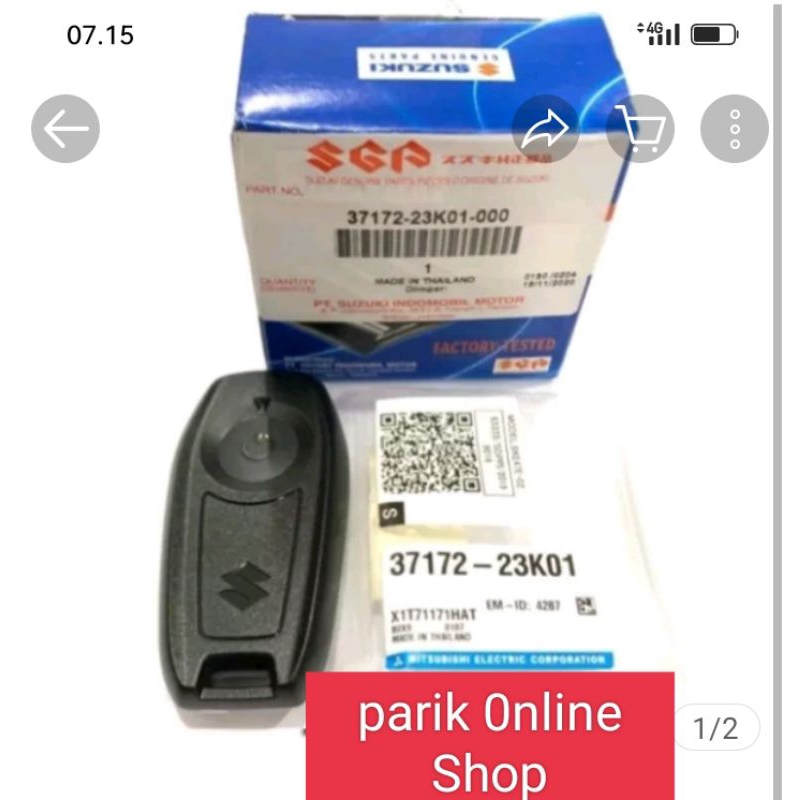 Remot Remot Keyles Suzuki Gsx 150