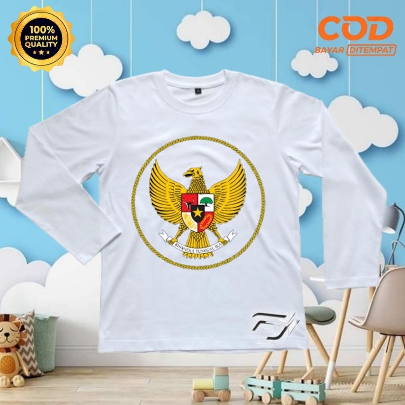 BAJU ANAK KAOS ANAK GARUDA INDONESIA LENGAN PANJANG
