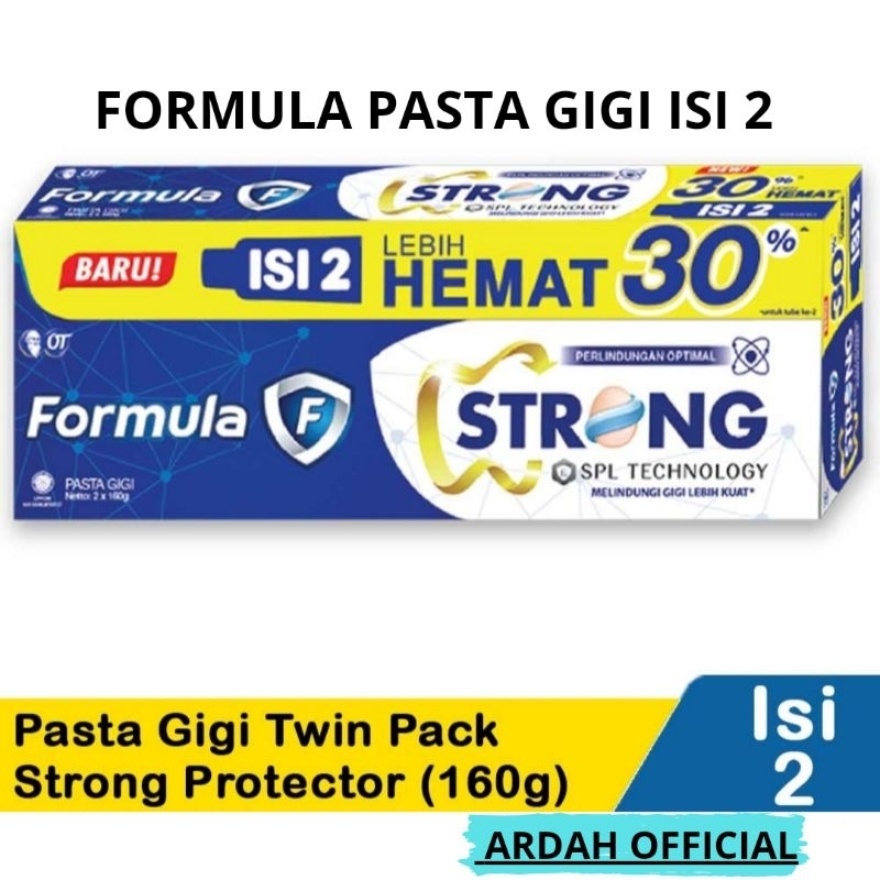 FORMULA PASTA GIGI ISI TWIN PACK 2X160GR