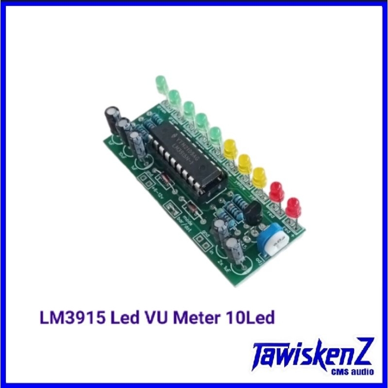 Led VU Meter Mono ic LM3915 led vu music