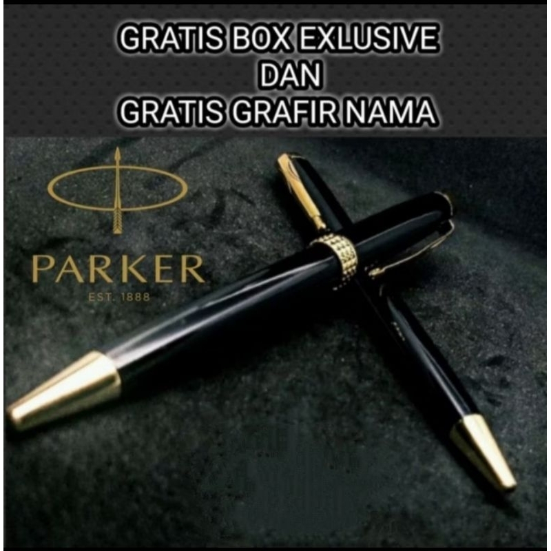 

(Promo) Buy 1 Get 1 Free Bulpoint Parker Twist Act Free Ukir Nama/Logo + Box Exclusive