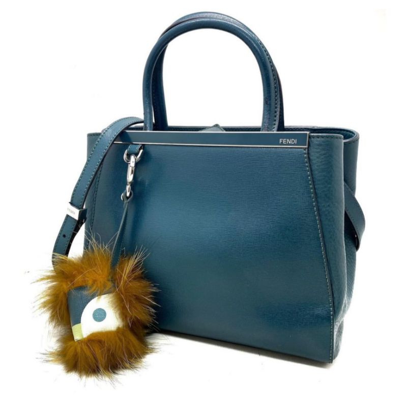 Fendi 2 jours Petite Blue Cobalto (preloved)
