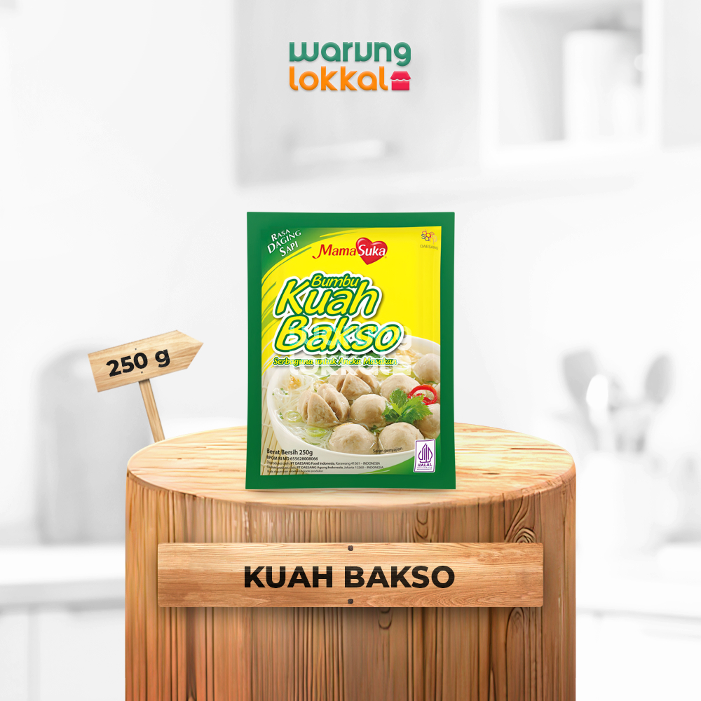 

MamaSuka Bumbu Kuah Bakso 250g - Warung Lokkal