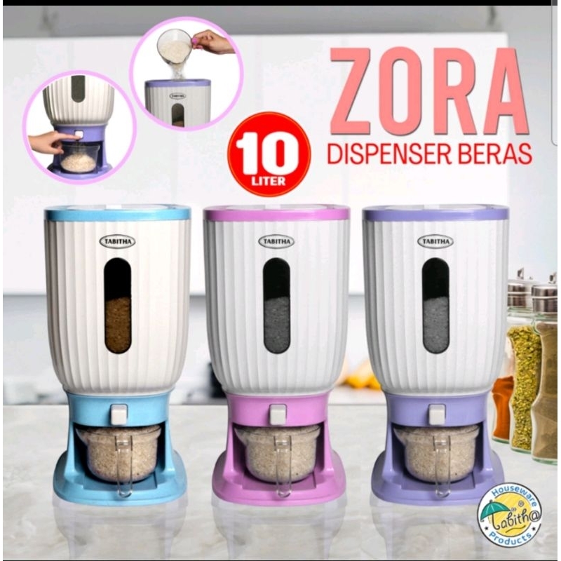 ZORA DISPENSER BERAS TABITHA 10 LITER