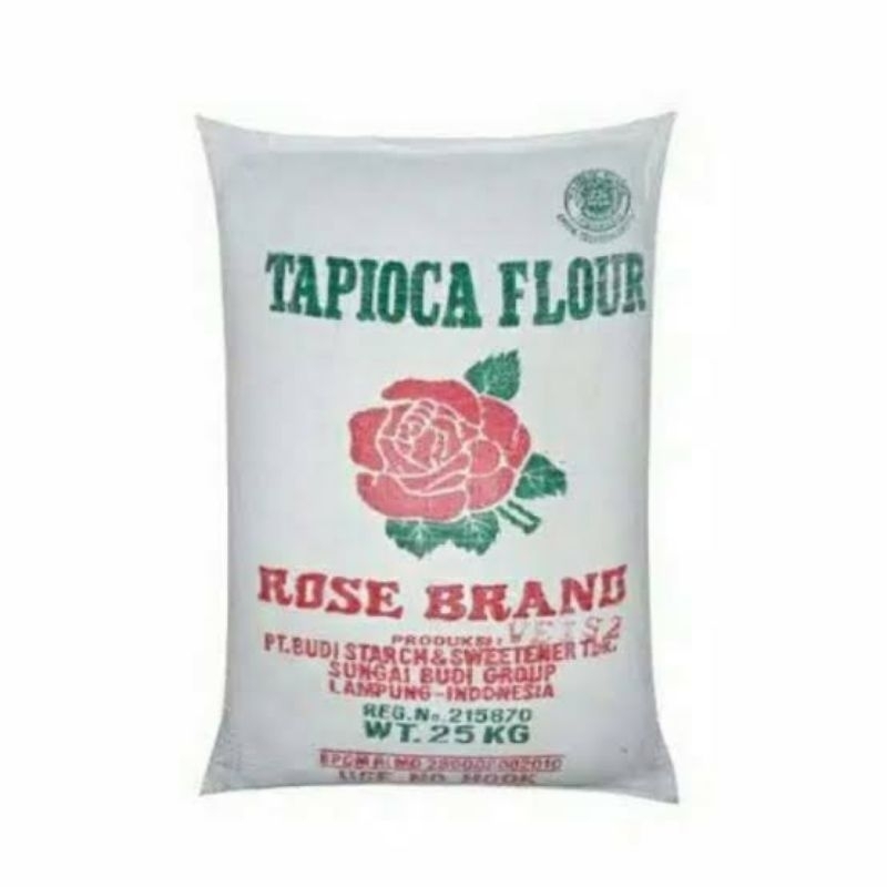 

1kg tepung kanji / tapioka rose brand refill / curah / timbangan