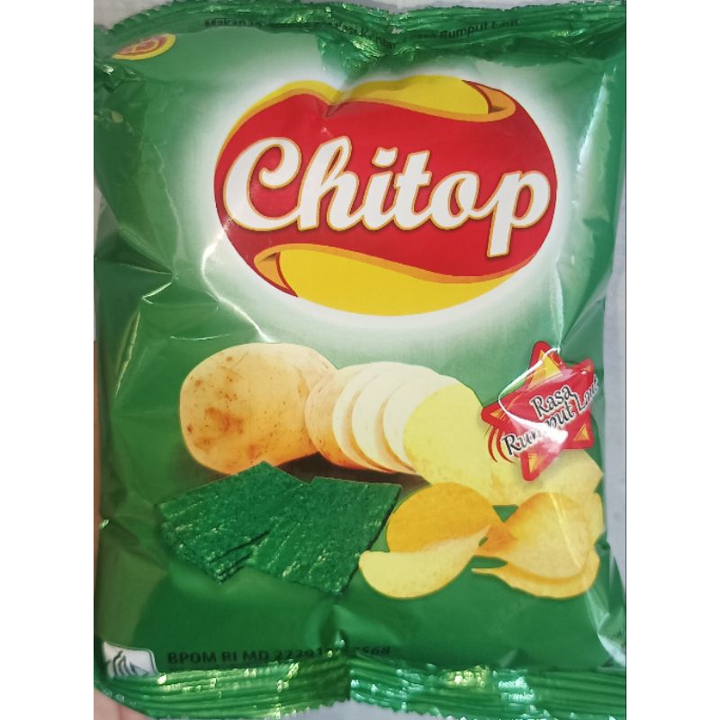 

Chitop Keripik Kentang Rasa Rumput Laut 25gr