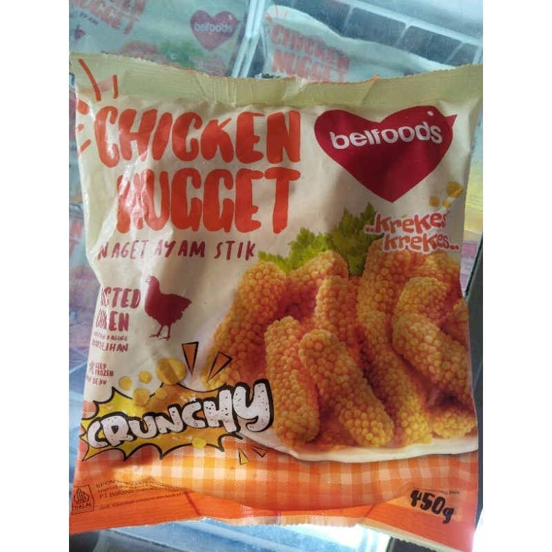 

BELFOODS CHICKEN NUGGET CRUNCHY STICK