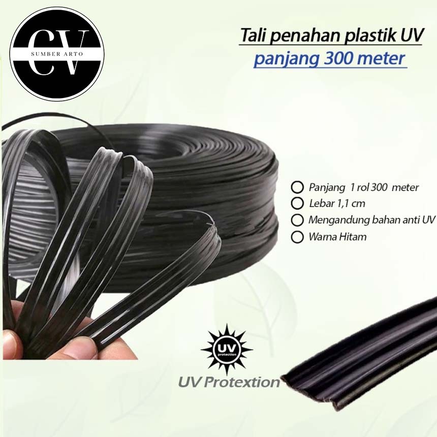 ali Penahan Plastik UV Pengaman Plastik UV 1 Roll 300 meter - Panjang 250 M