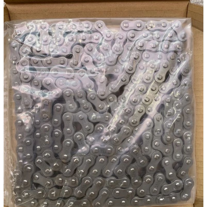 Rantai / Roller Chain 08B-1 lengkap dengan sambungan rantainya
