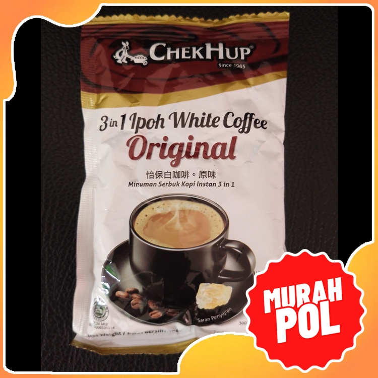 

Chek Hup 3in1 Ipoh White Coffee Original 40gr