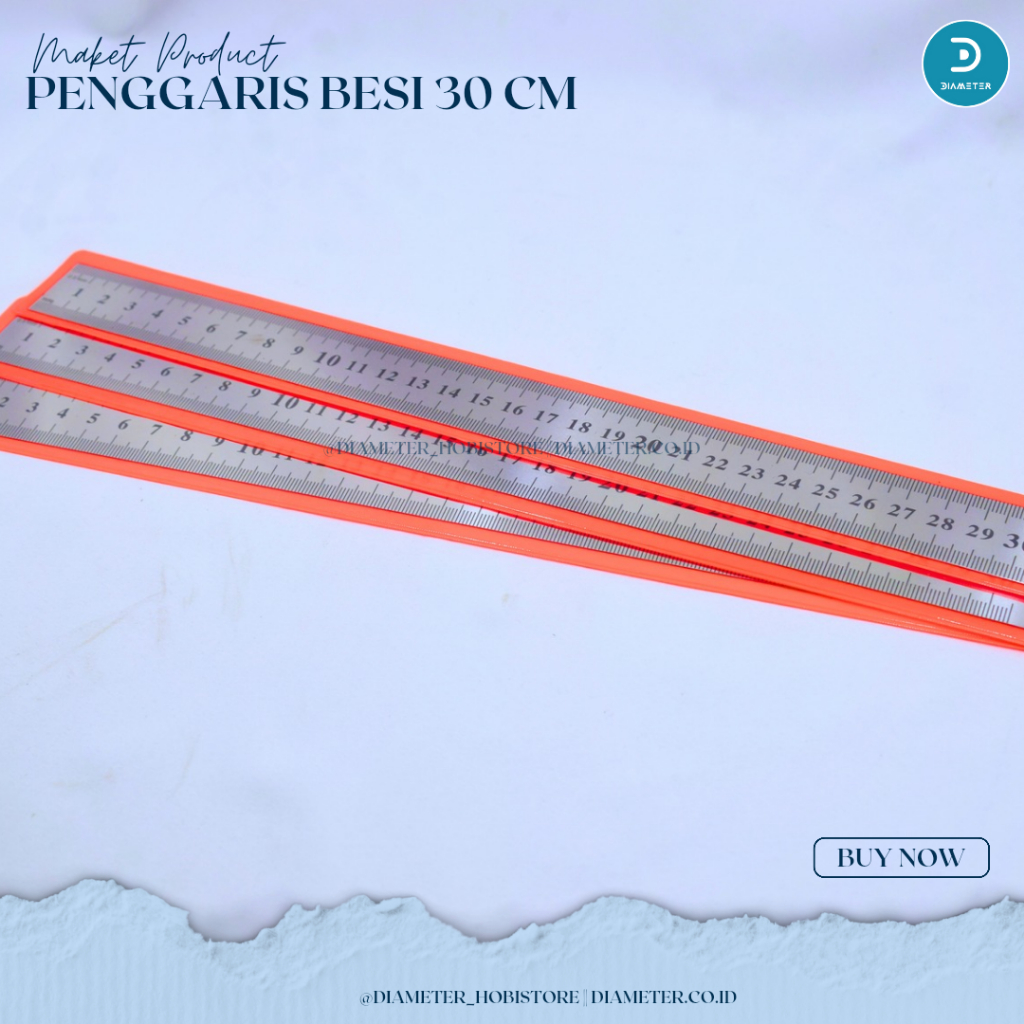 

SUN SHINE - Penggaris besi 30 cm