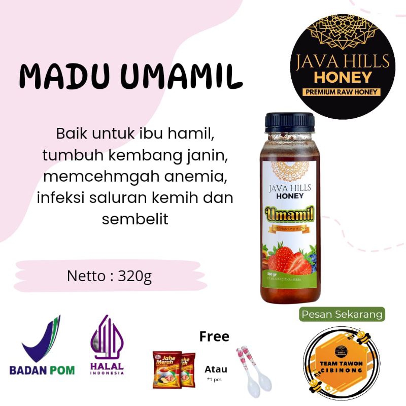 

MADU UMAMIL JAVA HILLS HONEY 100% ASLI