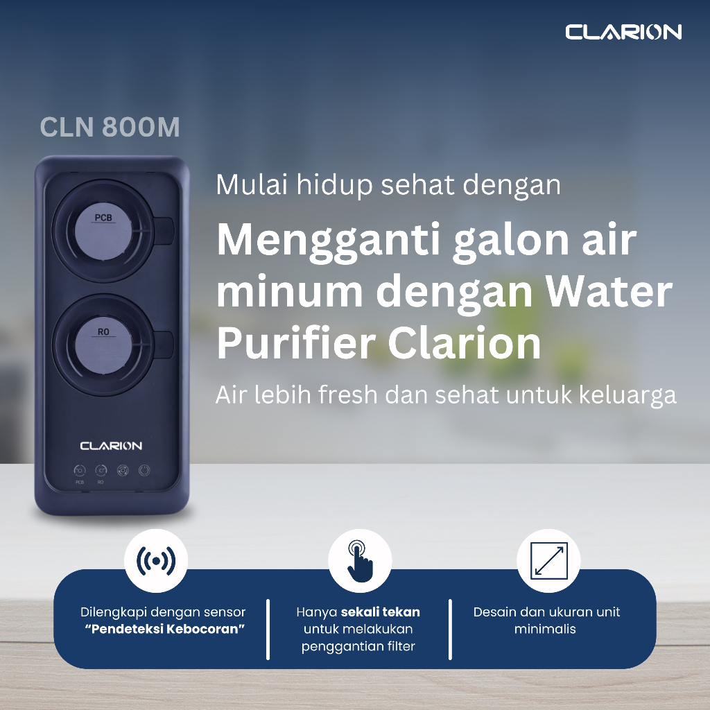 CLARION Water Purifier Type CLN 800M