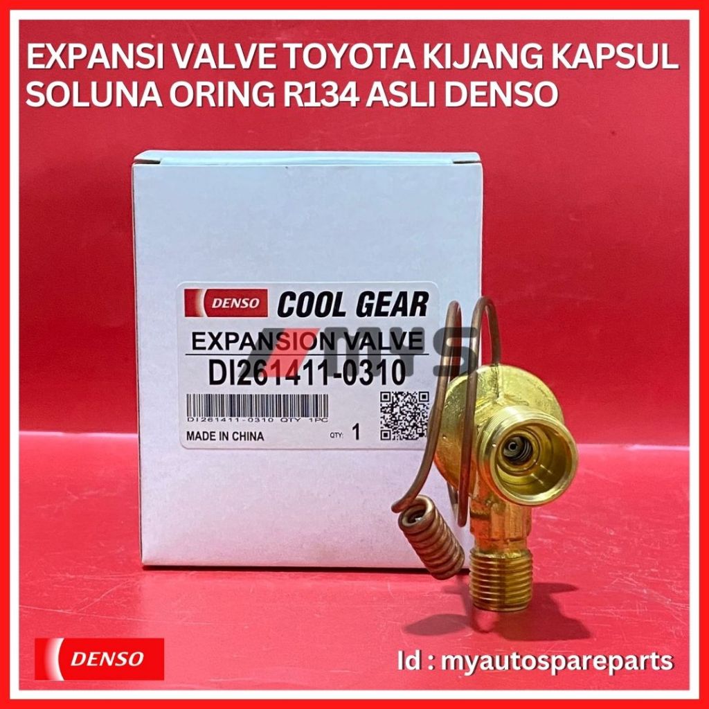 EXPANSI AC MOBIL TOYOTA KIJANG KAPSUL SOLUNA ORING R134 ASLI DENSO