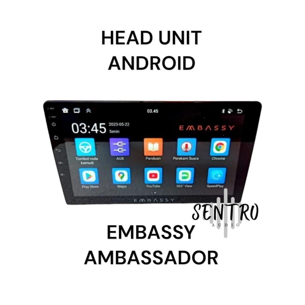 Head unit Android Embassy Ambasador 2000 9 Inch Ram 4/64