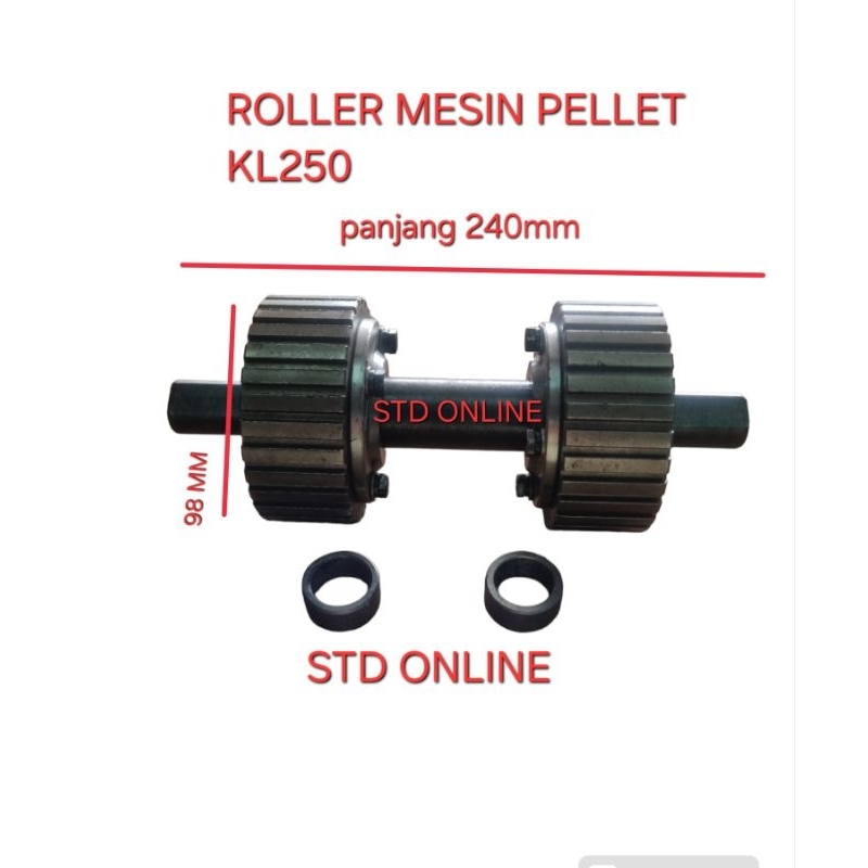 KL250 ROLLER roller  mesin cetak pelet 250