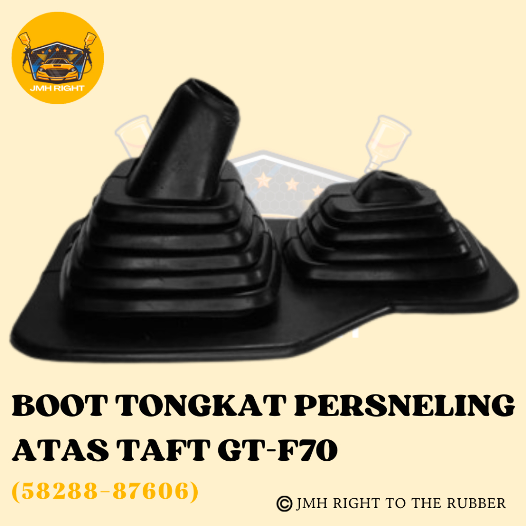 Karet Boot Tutup Tongkat Tuas Gigi Persneling Atas Mobil Taft GT F70 Hiline Rocky 4x4 Independent