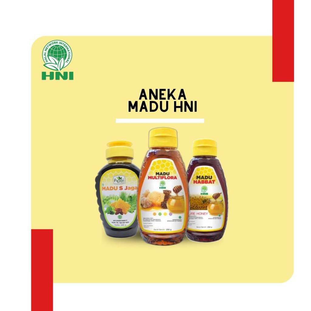 

HNI ANEKA MADU HERBAL DENGAN 100% MADU ASLI MENAMBAH NAFSU MAKAN DAN MENINGKATKAN STAMINA
