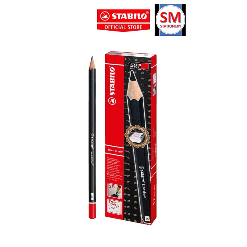 

Pensil 2B Exam Grade / Pensil Kayu Hitam Premium (1 pcs)
