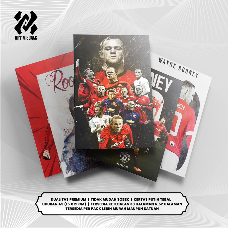 

Buku Tulis Custom Tema MANCHESTER UNITED WAYNE ROONEY Terlengkap Termurah Model Bebas Pilih Foto / Buku Tulis Sekolah / Buku Catatan