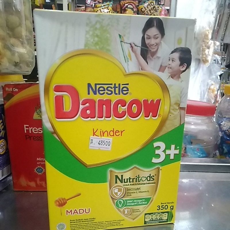 

Susu bubuk Dancow kinder 3+ 350gr