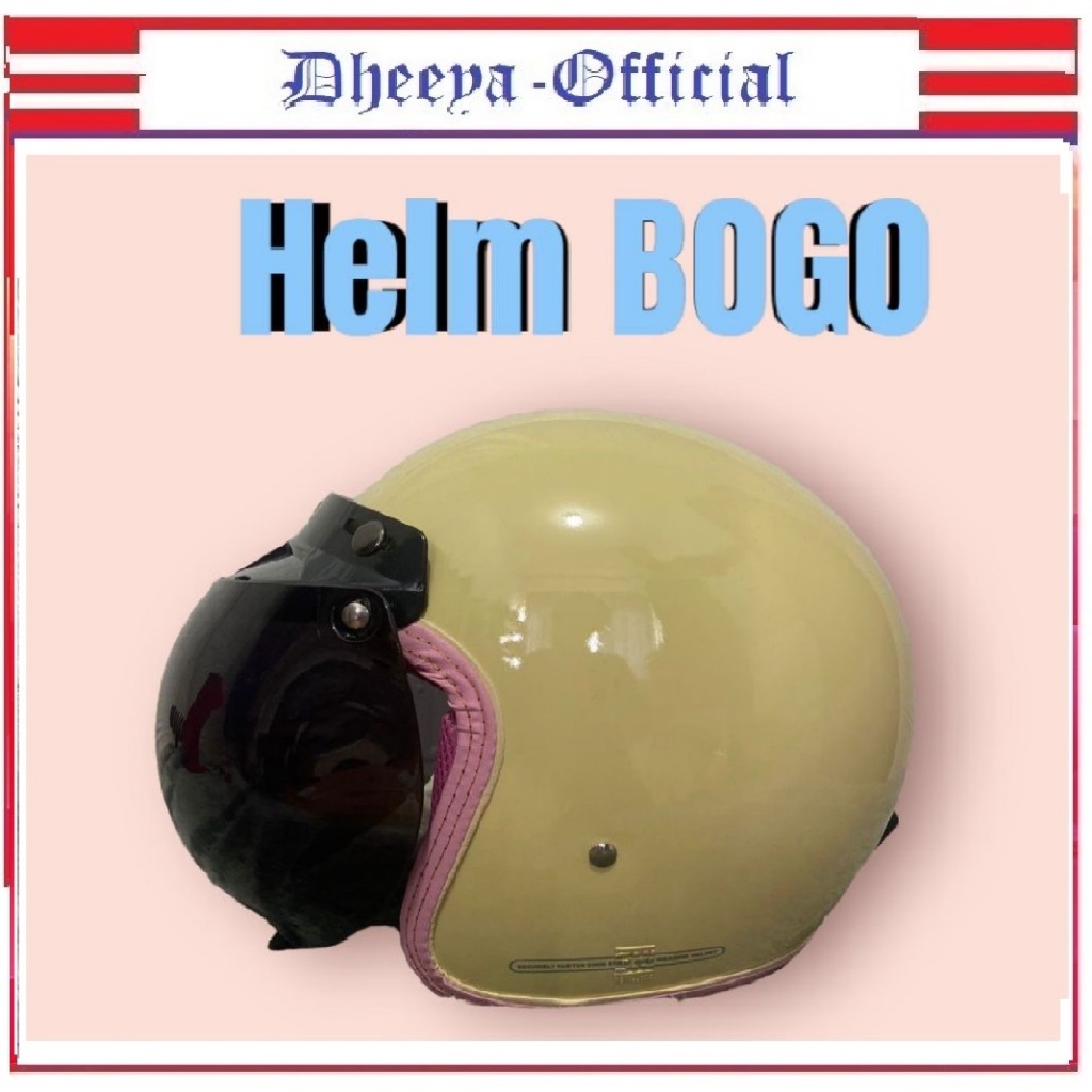 Helm Bogo PROMO GILA HELM BOGO DEWASA SNI PRIA & WANITA Helm bogo jpn polos Original Helm Cargloss