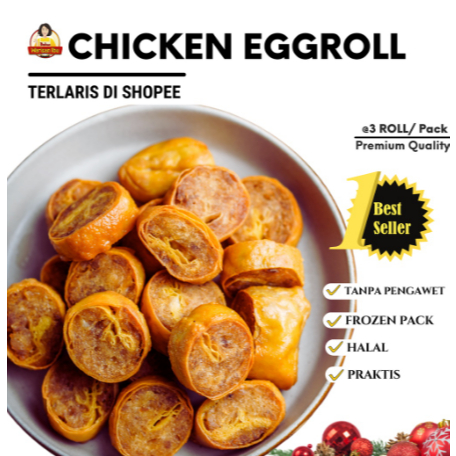 

Chicken Egg Roll (Frozen Food/Cemil)