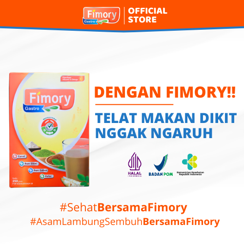 

RB22 Paket 2 Fimory - Minuman Sereal Umbi Garut Atasi Asam Lambung 250gr COD